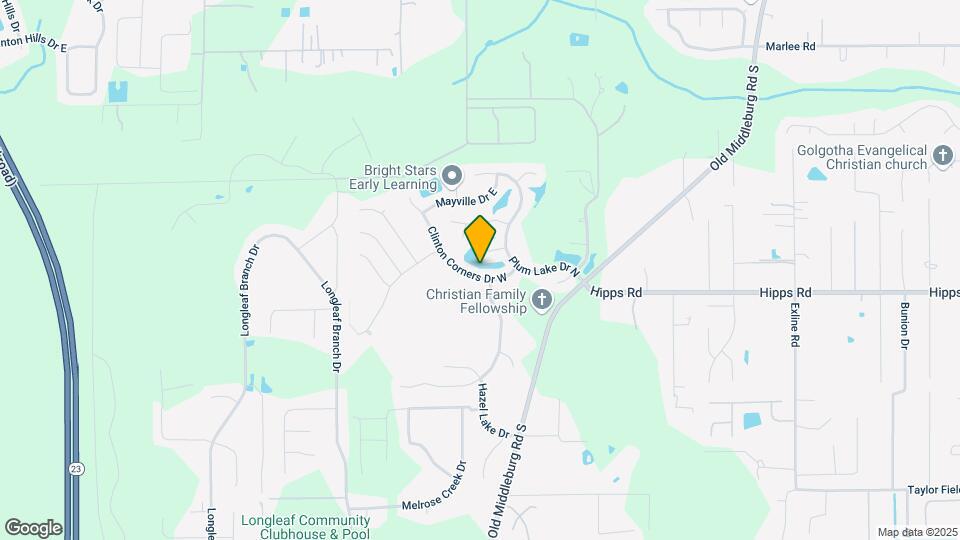 9635 Clinton Corners Dr Map and Location Details