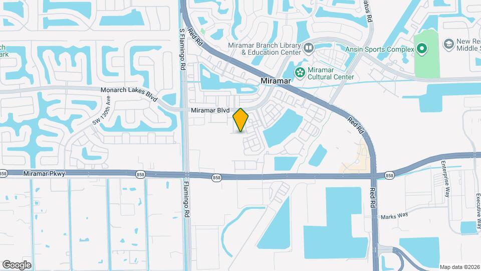 12040 SW 28th St Map and Location Details