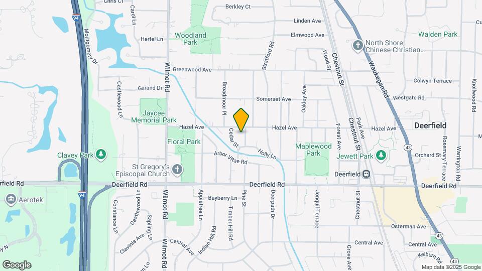 938 Hemlock St Map and Location Details