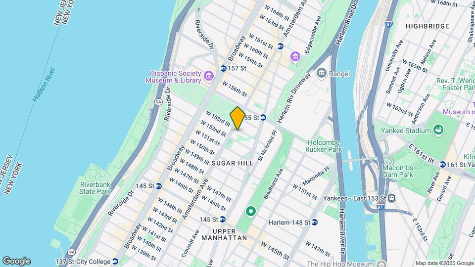 468 W 153rd St Map and Location Details
