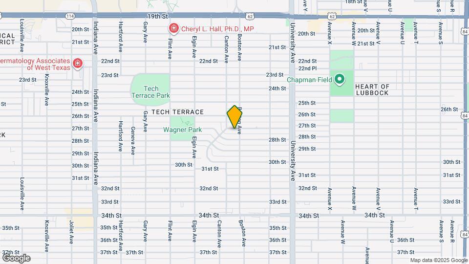 2703 27th St Map and Location Details