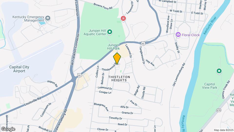 901 Crosshill Dr Mapa y Detalles de la Ubicación