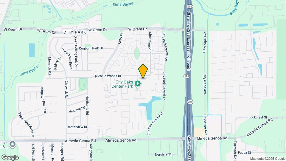1561 Nichole Woods Dr Mapa y Detalles de la Ubicación