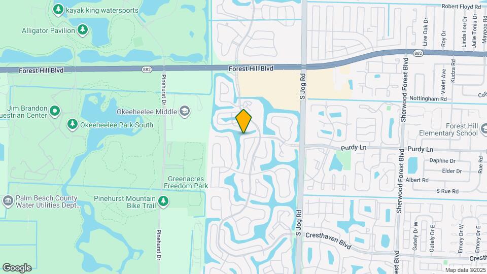 114 Hammocks Ct Mapa y Detalles de la Ubicación