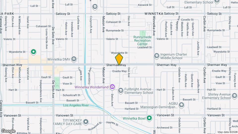 20352 Sherman Way Mapa y Detalles de la Ubicación