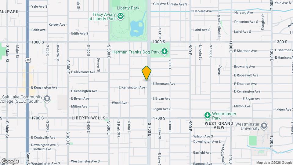 1486 S 700 E, Unit 1 Map and Location Details