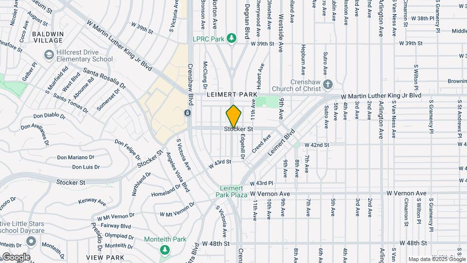 4204 Degnan Blvd Mapa y Detalles de la Ubicación