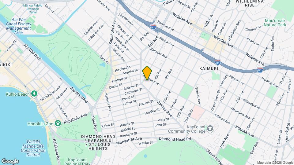 617 7th Ave Map and Location Details