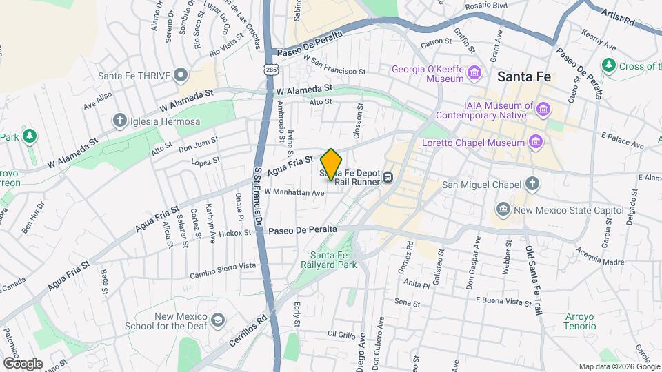 721 W Manhattan Ave, Unit A Mapa y Detalles de la Ubicación