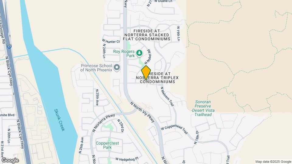 28604 N 21st Ln Map and Location Details