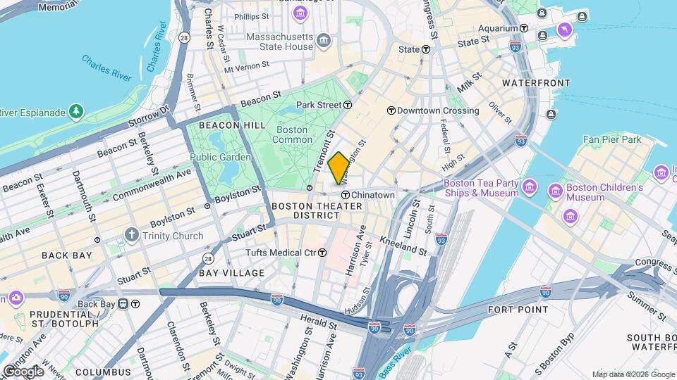 631 Washington St, Unit 3 Map and Location Details