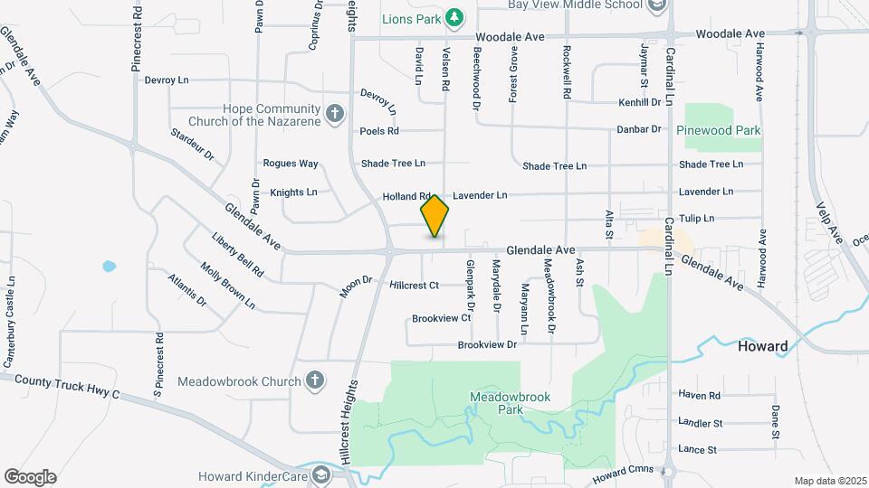 2906 Glendale Ave, Unit 2906 Glendale Avce Map and Location Details