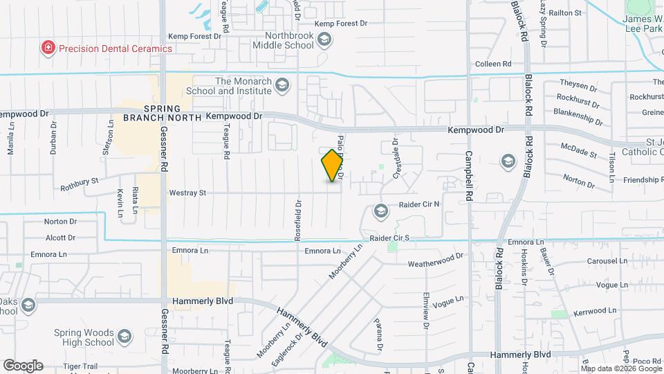 2606 Parana Dr Map and Location Details