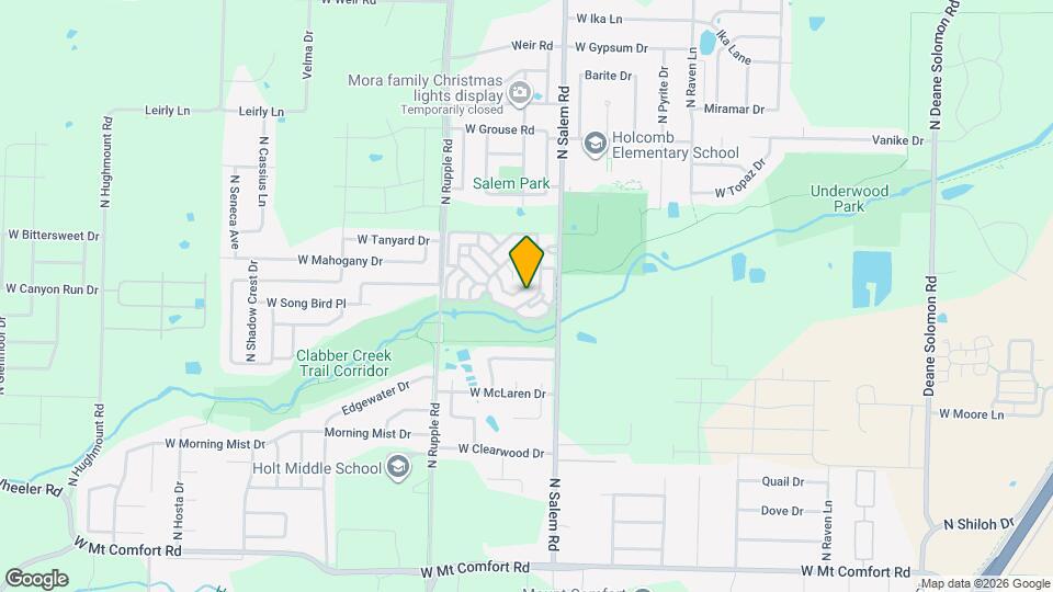 2643 Westminster Dr Map and Location Details