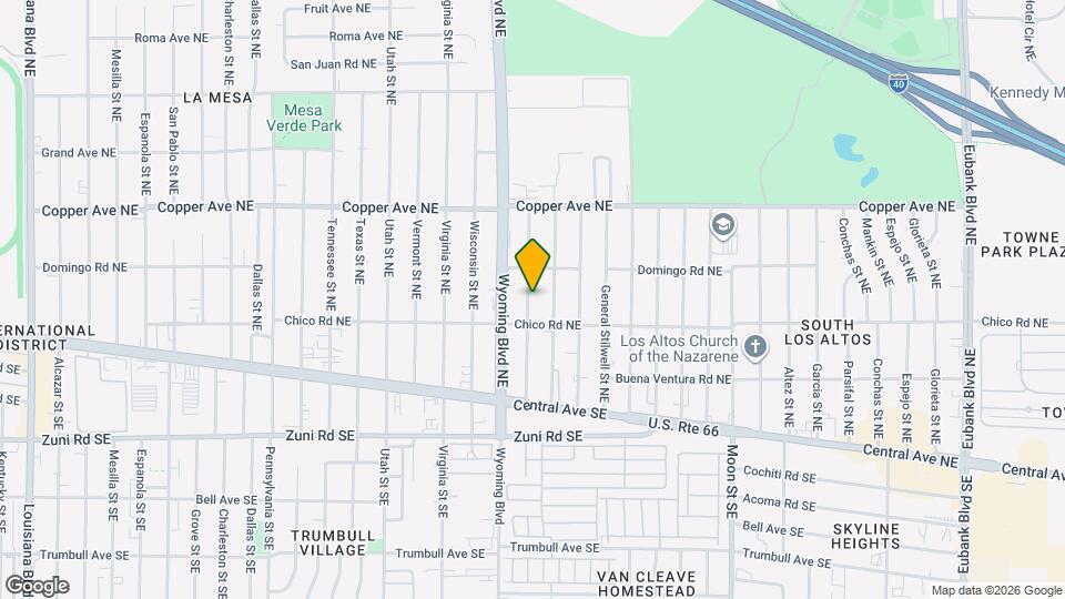 216 General Marshall St NE Map and Location Details