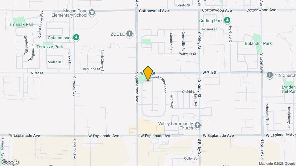 2225 Butterfly Ct Map and Location Details