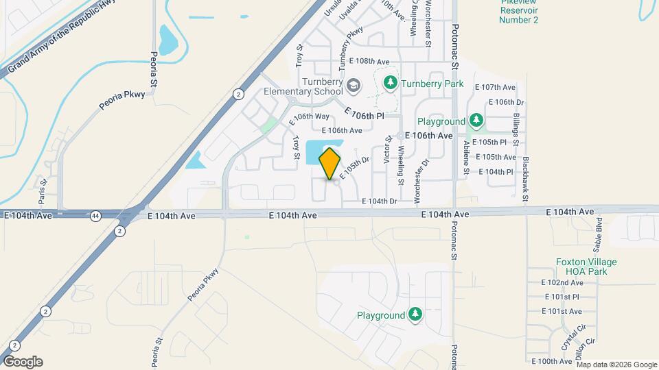 10464 Ursula St. Mapa y Detalles de la Ubicación
