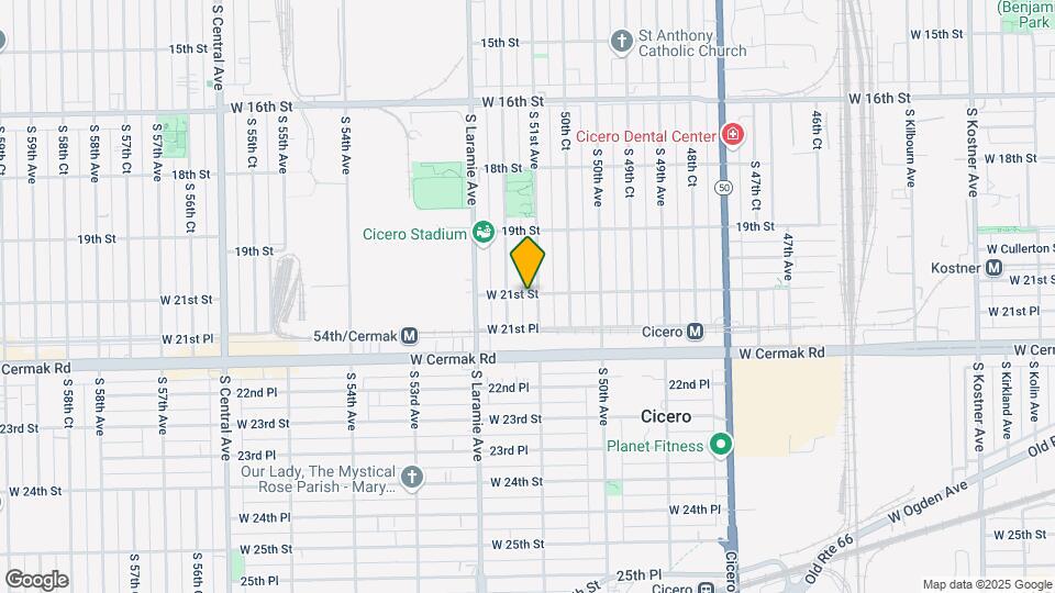 2100 S 51st Ave Map and Location Details
