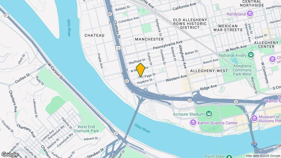 1411 Page St Map and Location Details