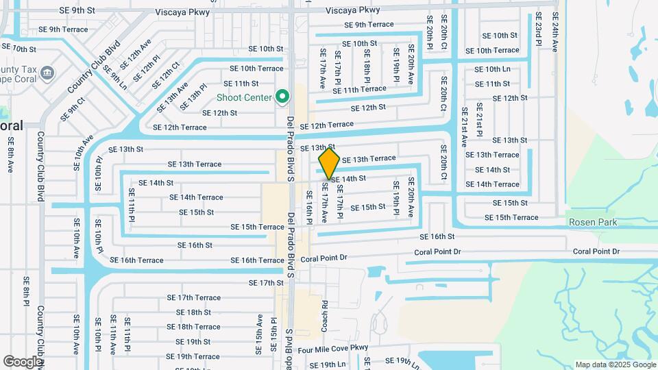 1702 SE 14th St Map and Location Details