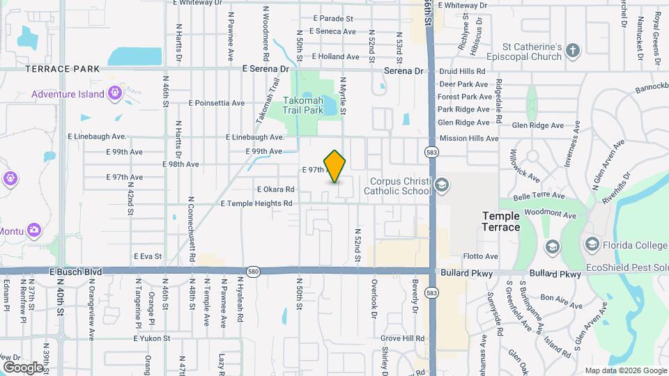 5132 Tennis Ct Cir Map and Location Details