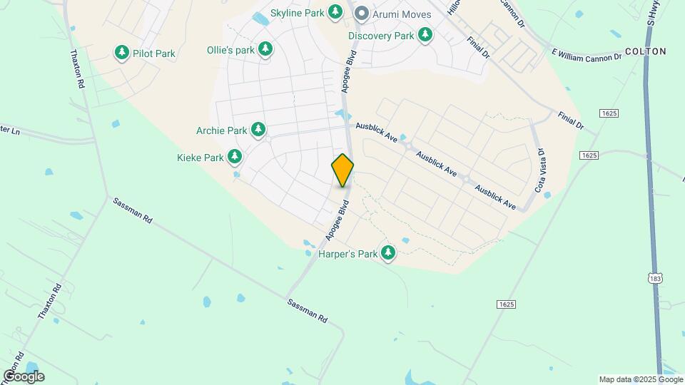 9204 Apogee Blvd Map and Location Details