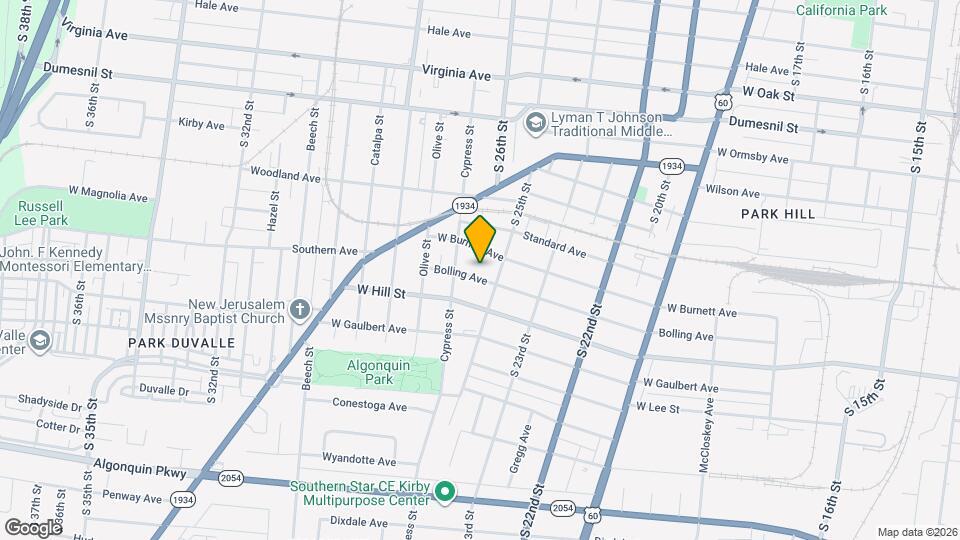 2511 Bolling Ave Map and Location Details