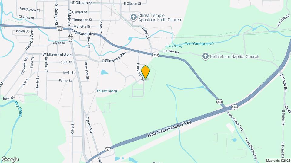 205 Pinecrest Rd Map and Location Details