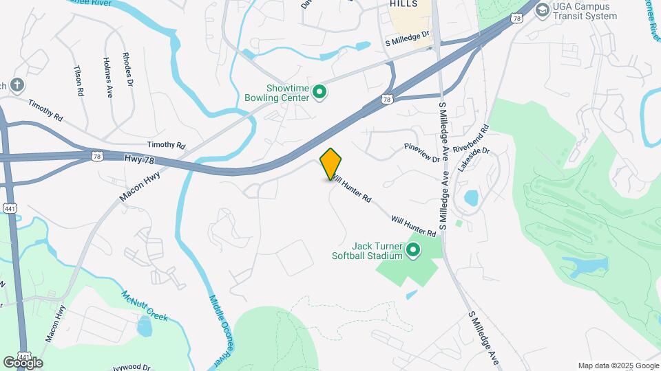 100 Hunter's Run Rd Map and Location Details