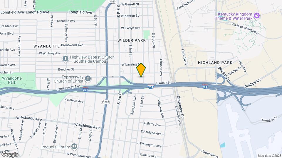 4408 S 1st St Map and Location Details