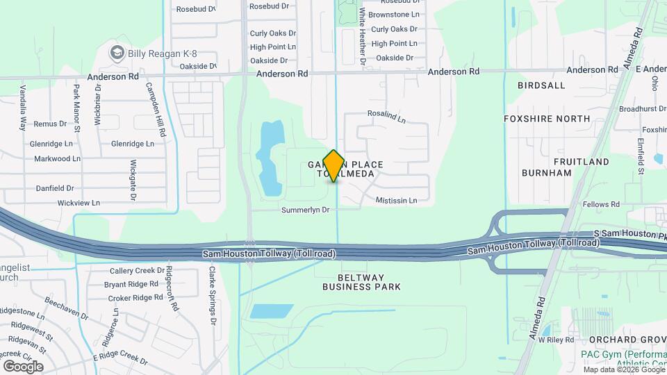 15523 Foresail Ln Map and Location Details