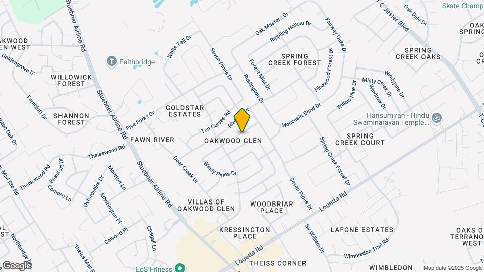 6831 Stoney River Dr Map and Location Details