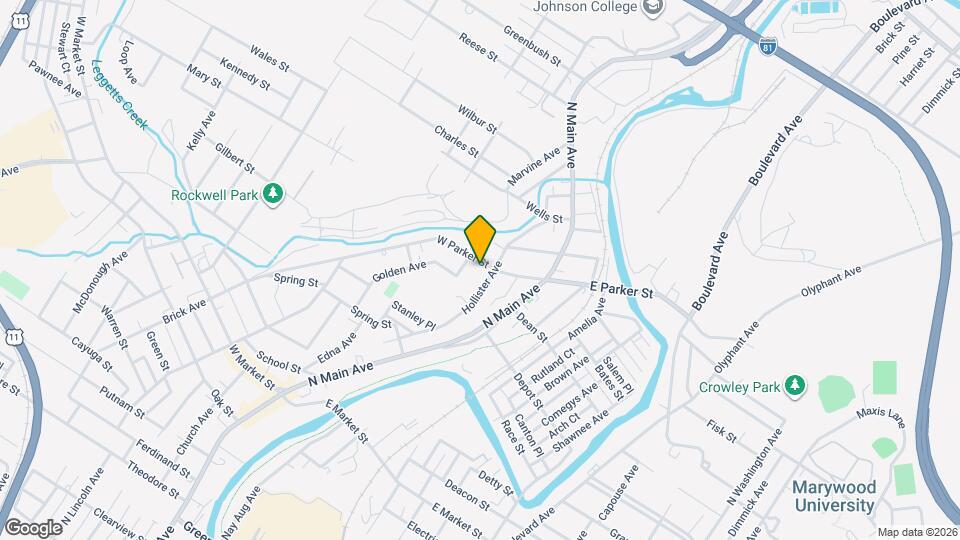 161-163-163 W Parker St Map and Location Details