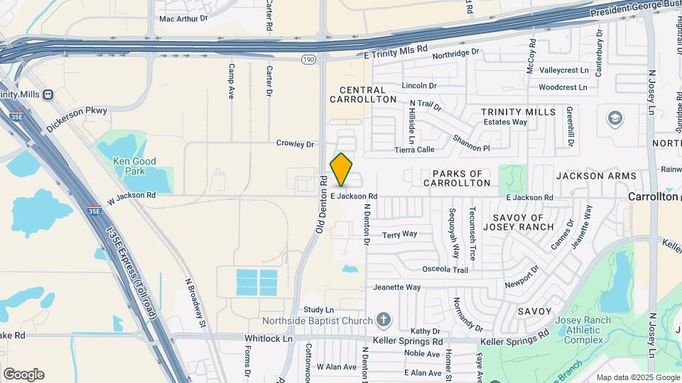 1020 Rodin Ln Map and Location Details