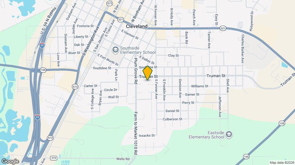 701 Rickey St Map and Location Details