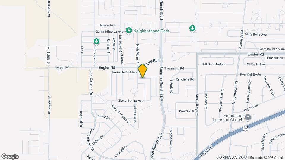 3658 Vista Belleza Ave Map and Location Details