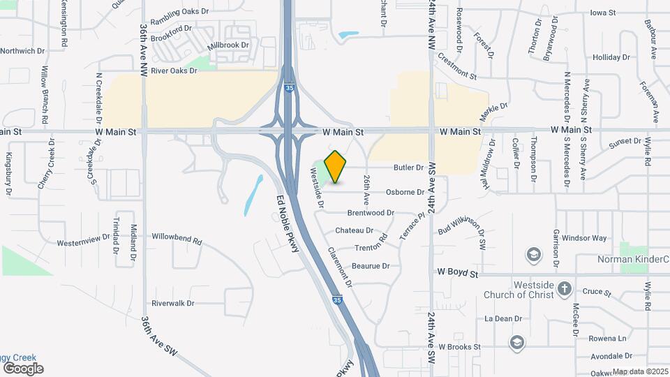 2641 Osborne Dr Map and Location Details