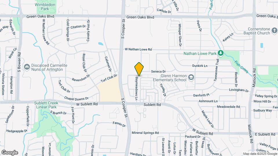 5802 Falconcrest Dr Map and Location Details