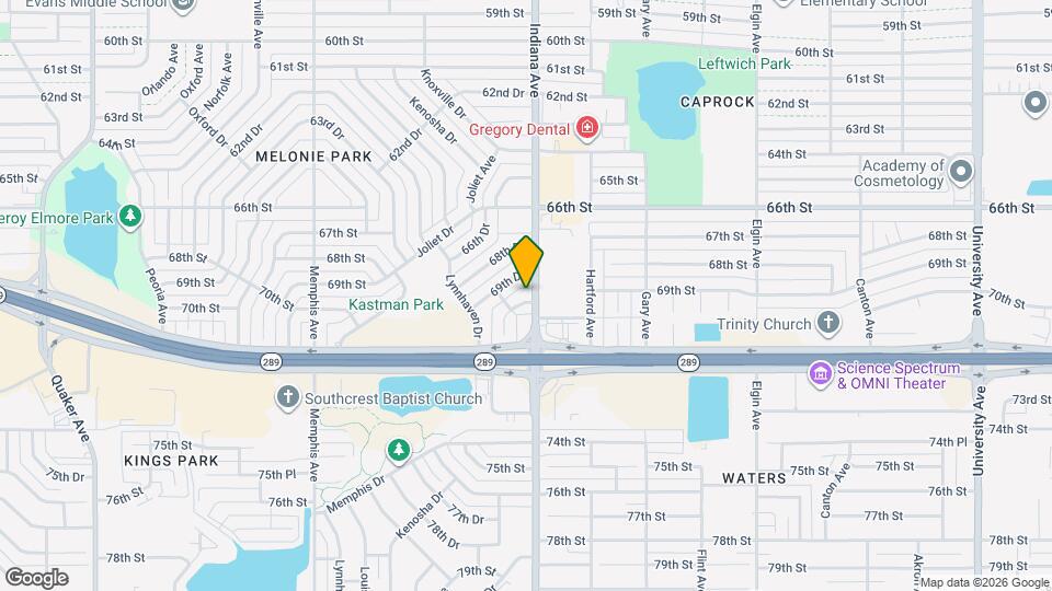 3404 70th Dr Map and Location Details