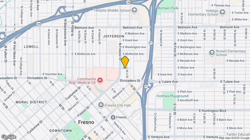 2538-2544 E Illinois Ave Mapa y Detalles de la Ubicación