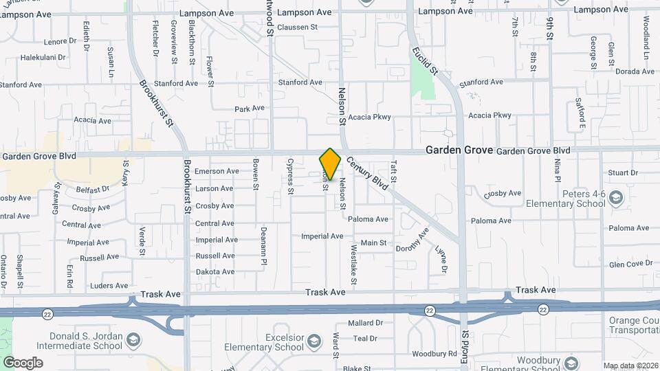 13102 Benton St Map and Location Details