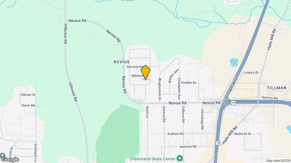 5920 Windy Hill Cir S Map and Location Details