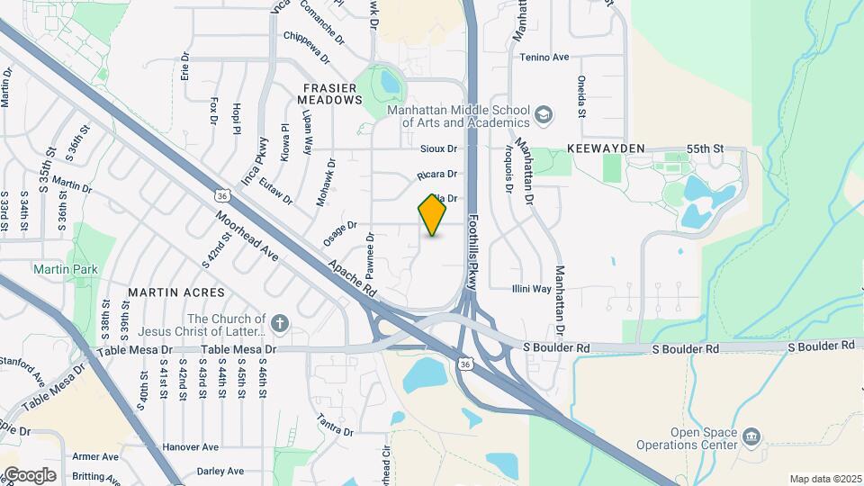 4800 Osage Dr Map and Location Details