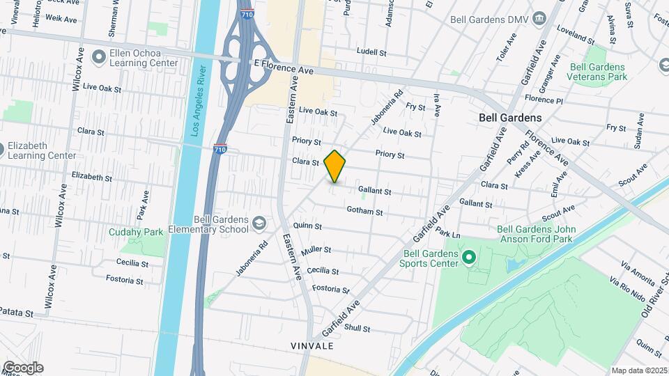 5922 Gallant St Map and Location Details