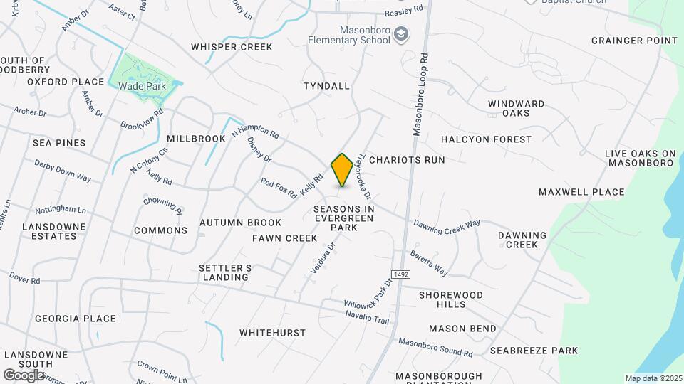 3811 Doe Clearing Ct Map and Location Details