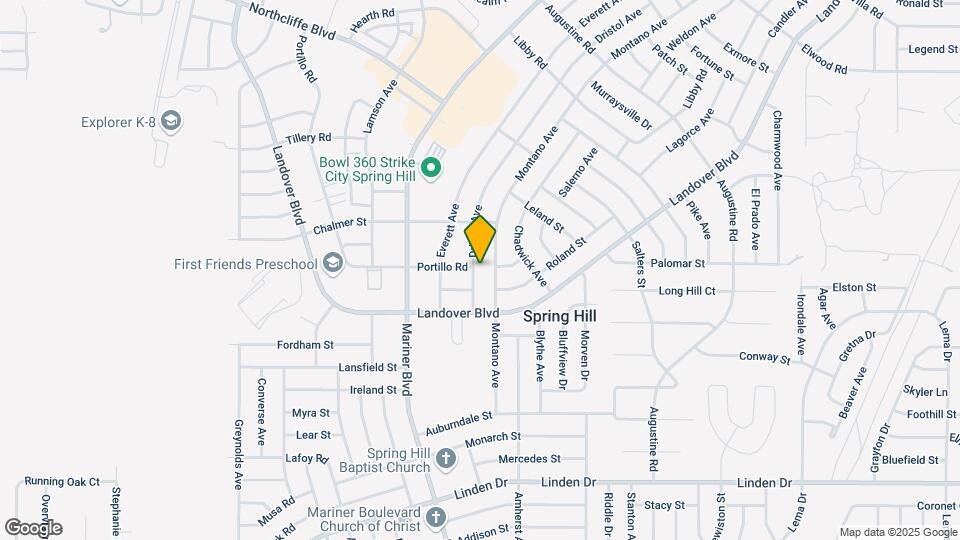 3390 Dristol Ave Map and Location Details