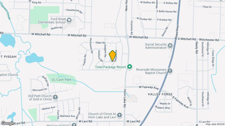 3559 Millard Rd Map and Location Details