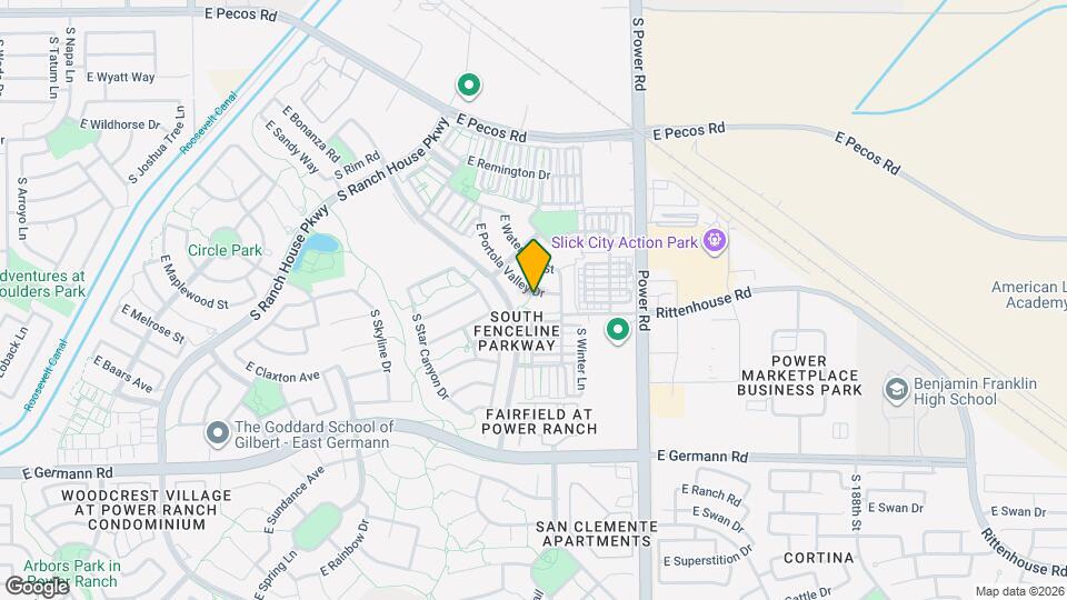 4613 E Portola Valley Dr Map and Location Details