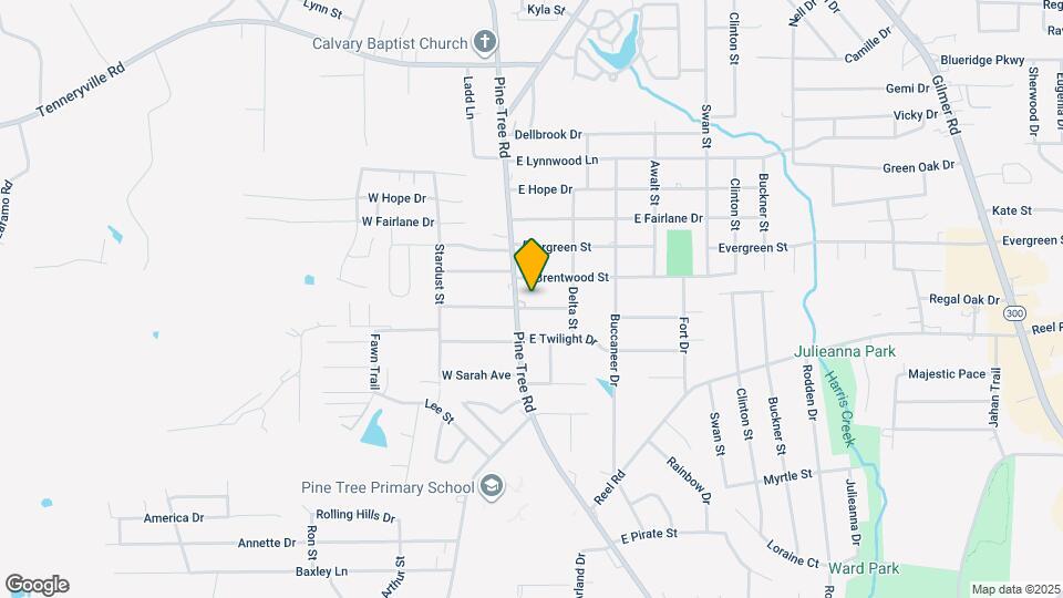101 E Primrose Ln Map and Location Details