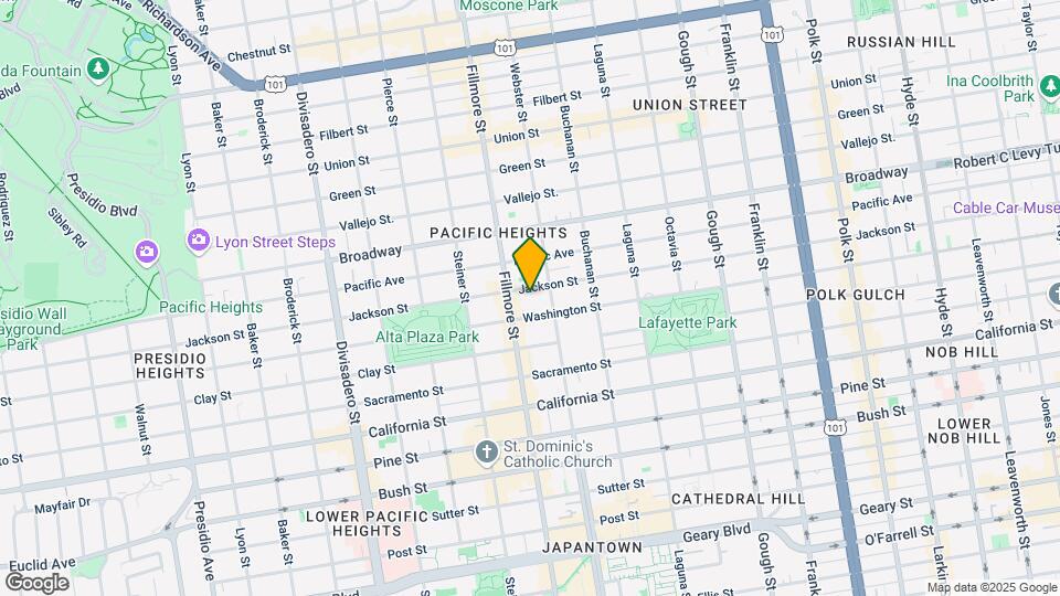 2351 Jackson St Mapa y Detalles de la Ubicación